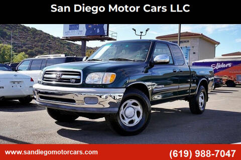 2002 Toyota Tundra for sale at San Diego Motor Cars LLC in Spring Valley CA