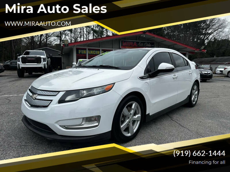 2015 Chevrolet Volt for sale at Mira Auto Sales in Raleigh NC