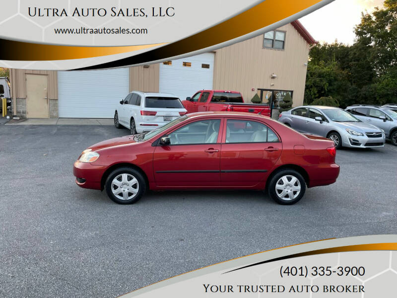2007 Toyota Corolla for sale at Ultra Auto Sales, LLC in Cumberland RI