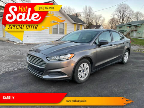 2014 Ford Fusion for sale at CARLUX in Fortville IN