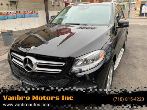 2017 Mercedes-Benz GLE for sale at Vanbro Motors Inc in Staten Island NY