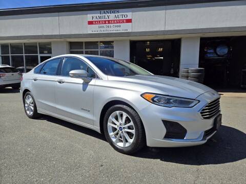 2019 Ford Fusion Hybrid for sale at Landes Family Auto Sales in Attleboro MA