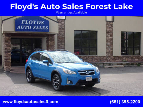 2016 Subaru Crosstrek for sale at Floyd's Auto Sales Forest Lake in Forest Lake MN