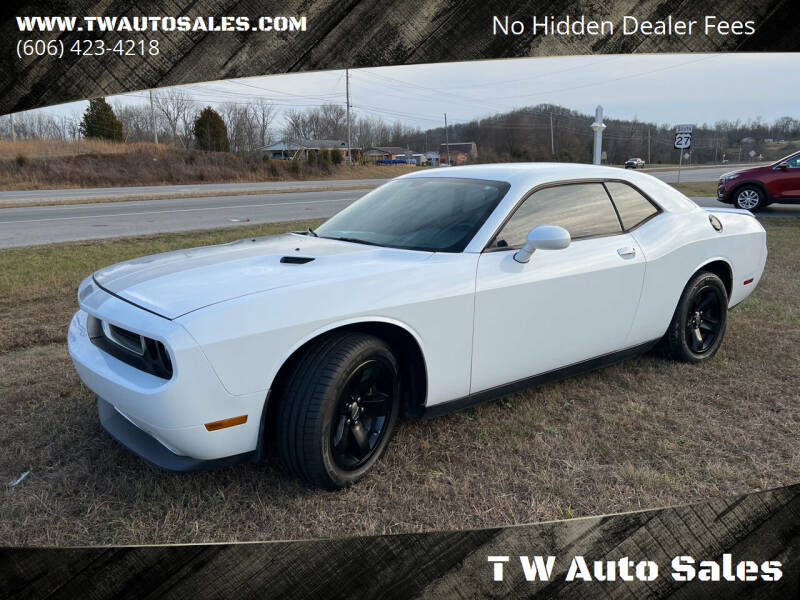 2012 Dodge Challenger for sale at T W Auto Sales in Science Hill KY