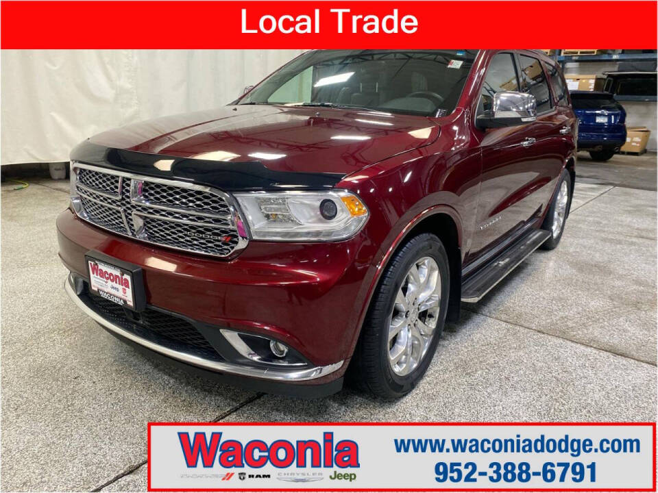 2017 Dodge Durango for sale at Victoria Auto Sales in Victoria, MN