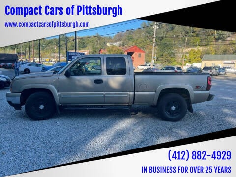 2006 Chevrolet Silverado 1500 for sale at Compact Cars of Pittsburgh in Pittsburgh PA