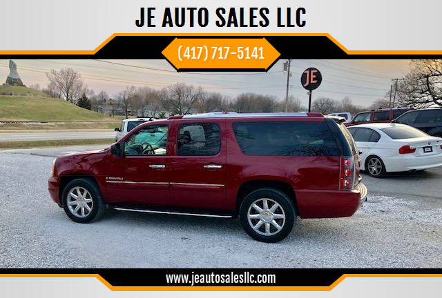 2008 GMC Yukon XL for sale at JE AUTO SALES LLC in Webb City MO