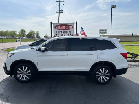 2019 Honda Pilot for sale at MYLENBUSCH AUTO SOURCE in O'Fallon MO