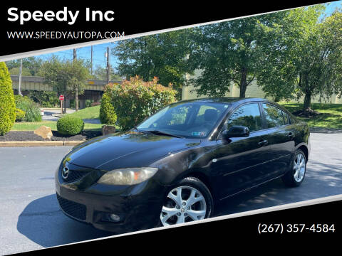 2008 Mazda MAZDA3 for sale at WhetStone Motors in Bensalem PA