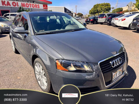2012 Audi A3 for sale at No Ka Oi Motors in Kahului HI