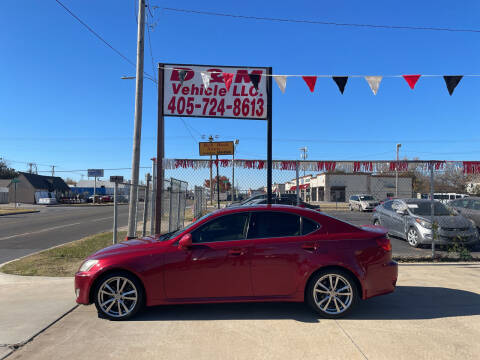 2008 Lexus IS 250 for sale at D & M Vehicle LLC in Oklahoma City OK