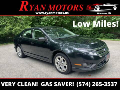 2010 Ford Fusion for sale at Ryan Motors LLC in Warsaw IN