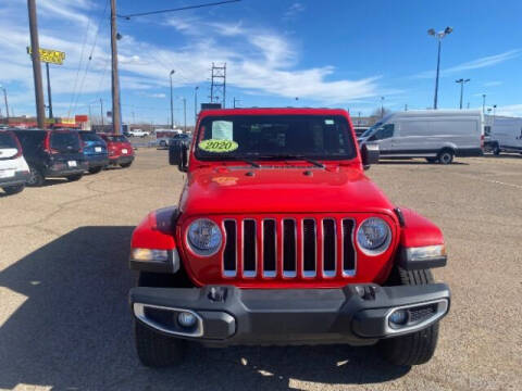 2020 Jeep Wrangler Unlimited for sale at BUDGET CAR SALES in Amarillo TX