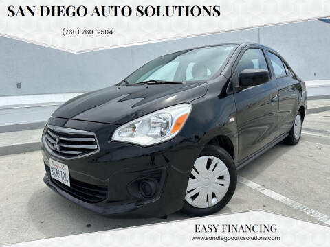 2019 Mitsubishi Mirage G4 for sale at San Diego Auto Solutions in Oceanside CA