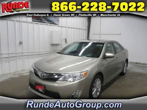 2014 Toyota Camry for sale at Runde PreDriven in Hazel Green WI