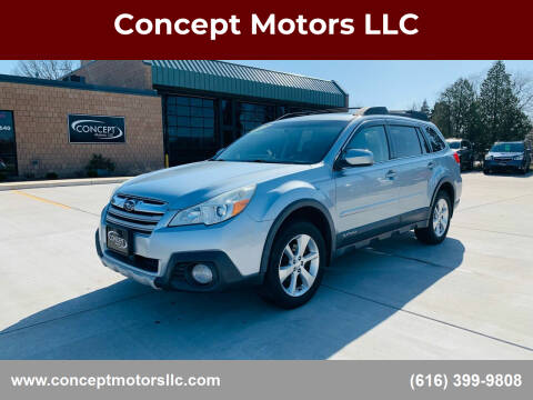 2014 Subaru Outback for sale at Concept Motors LLC in Holland MI