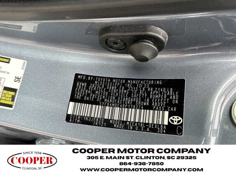 2024 Toyota Corolla LE