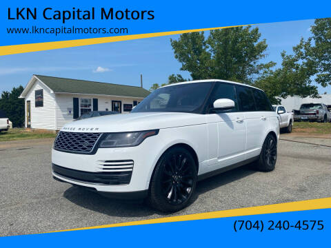2020 Land Rover Range Rover for sale at LKN Capital Motors in Lincolnton NC