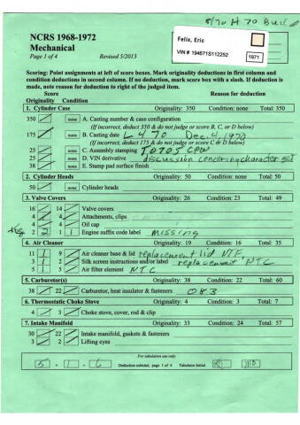 1971 Chevrolet Corvette