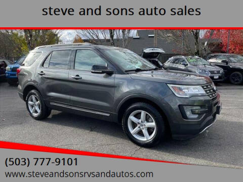 2017 Ford Explorer for sale at steve and sons auto sales in Happy Valley OR