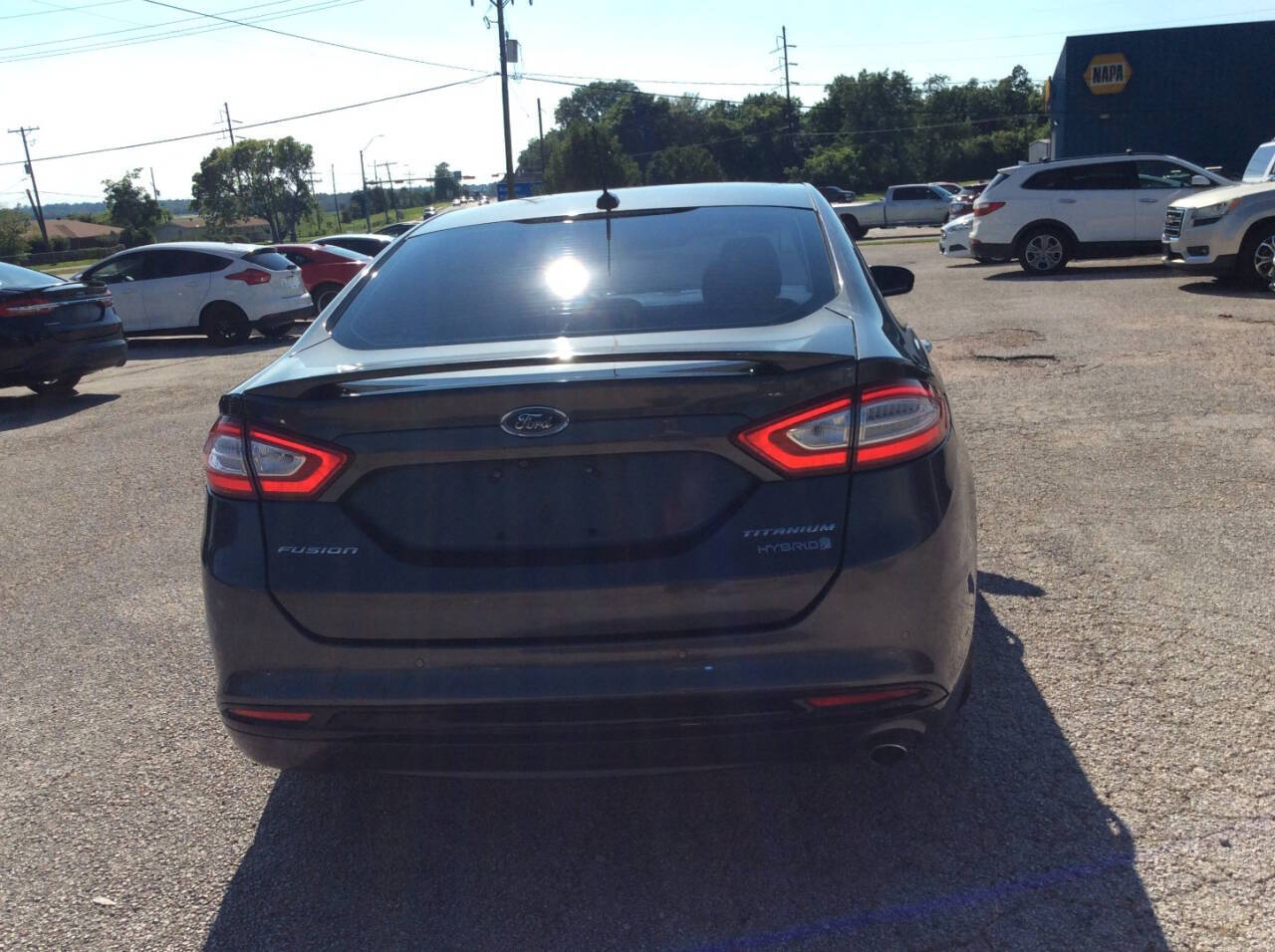 2015 Ford Fusion Hybrid for sale at SPRINGTIME MOTORS in Huntsville, TX