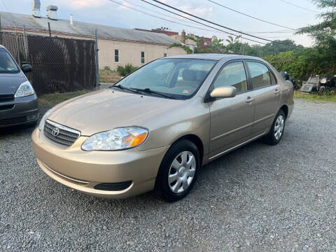 2005 Toyota Corolla for sale at A & B Auto Finance Company in Alexandria VA