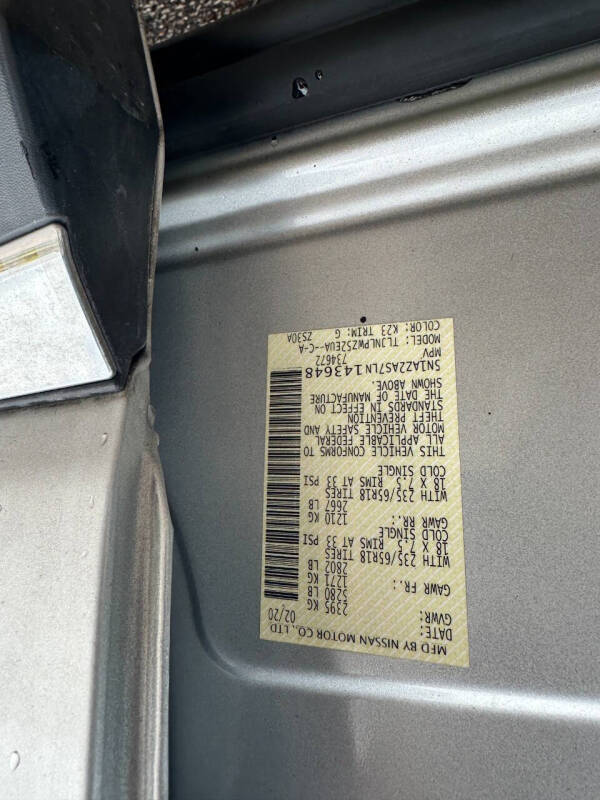 2020 Nissan Murano S