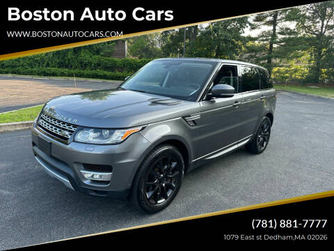 2015 Land Rover Range Rover Sport for sale at Boston Auto Cars in Dedham MA