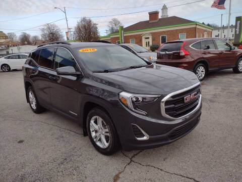 2018 GMC Terrain for sale at BELLEFONTAINE MOTOR SALES in Bellefontaine OH