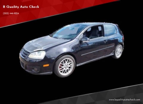 2009 Volkswagen GTI for sale at B Quality Auto Check in Englewood CO