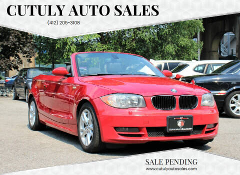 2008 BMW 1 Series for sale at Cutuly Auto Sales in Pittsburgh PA