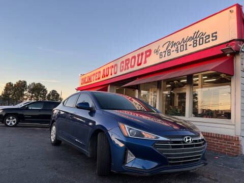 2019 Hyundai Elantra for sale at Unlimited Auto Group of Marietta in Marietta GA