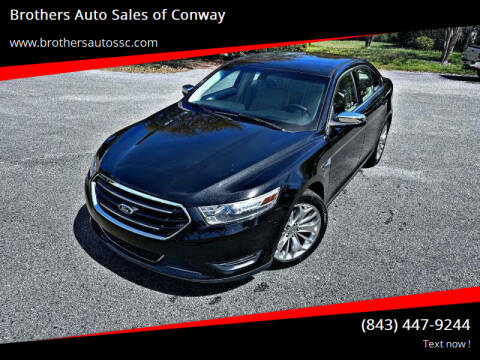 2013 Ford Taurus for sale at Brothers Auto Sales of Conway in Conway SC