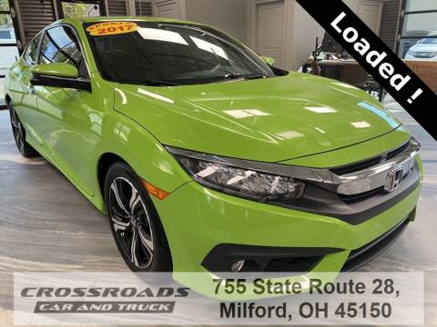 2017 Honda Civic for sale at Crossroads Car & Truck in Milford OH