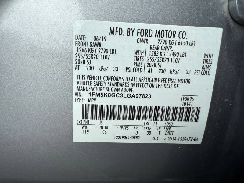 2020 Ford Explorer ST