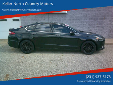 2015 Ford Fusion for sale at Keller North Country Motors in Howard City MI