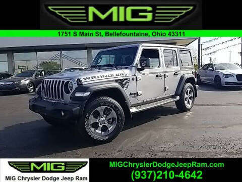 2020 Jeep Wrangler Unlimited for sale at MIG Chrysler Dodge Jeep Ram in Bellefontaine OH