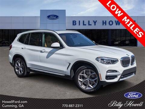 2021 BMW X3 for sale at BILLY HOWELL FORD LINCOLN in Cumming GA