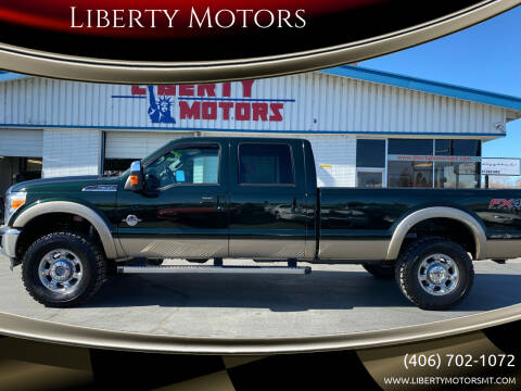 2012 Ford F-350 Super Duty for sale at Liberty Motors in Billings MT