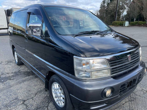 1997 Nissan Elgrand for sale at Sequim JDM Car & Motorcycle in Sequim WA