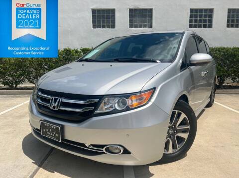 2014 Honda Odyssey for sale at UPTOWN MOTOR CARS in Houston TX