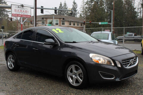 2012 Volvo S60 for sale at Sarabi Auto Sale in Puyallup WA