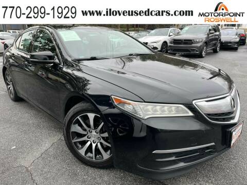 2016 Acura TLX for sale at Motorpoint Roswell in Roswell GA