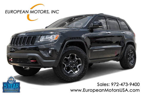 2016 Jeep Grand Cherokee for sale at European Motors Inc in Plano TX