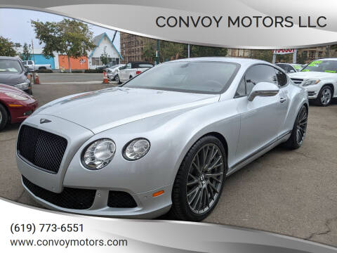 2012 Bentley Continental for sale at Convoy Motors LLC in National City CA