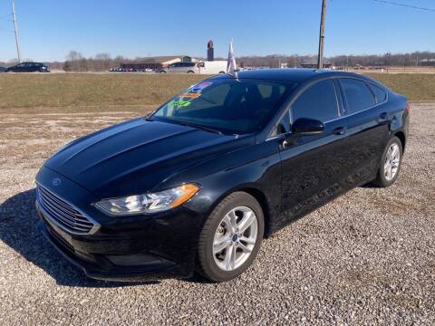 2018 Ford Fusion for sale at AUTOFARM DALEVILLE in Daleville IN