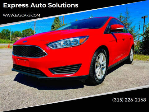 2017 Ford Focus for sale at Express Auto Solutions in Rochester NY