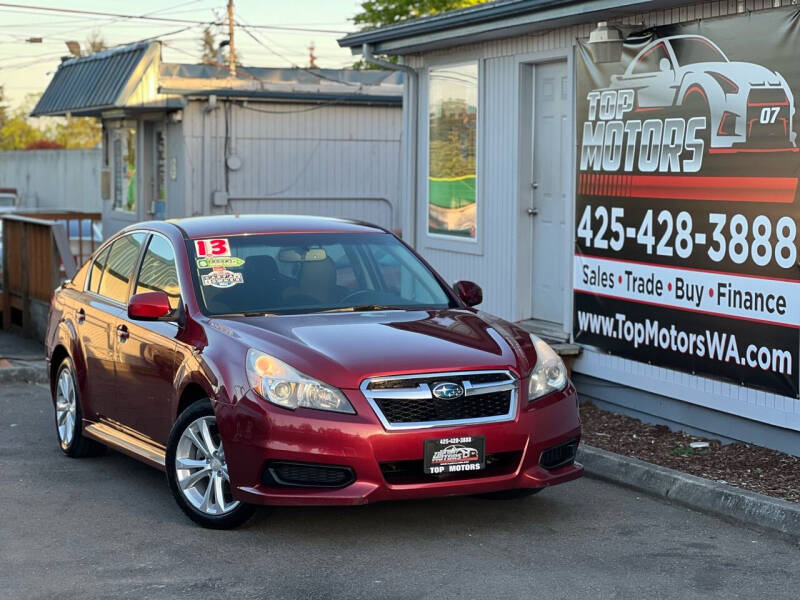 2013 Subaru Legacy for sale at Top Motors LLC in Edmonds WA