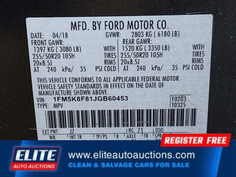 2018 Ford Explorer Limited