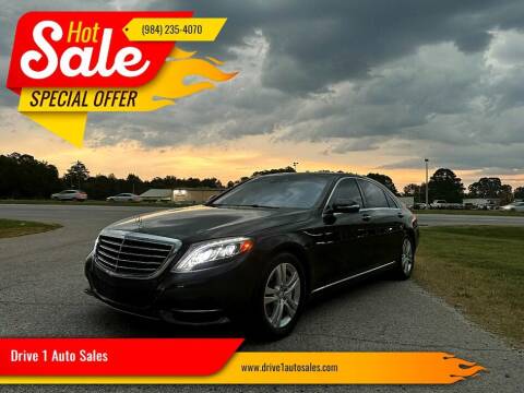 2017 Mercedes-Benz S-Class for sale at Drive 1 Auto Sales in Wake Forest NC